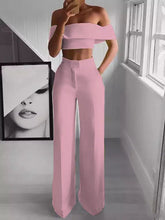 Load image into Gallery viewer, Strapeless Top & Pants Set