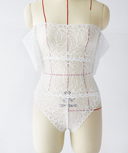 Load image into Gallery viewer, Lace Mesh Ultra-Thin Bodysuit