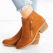 Load image into Gallery viewer, Suede Ankle Boots
