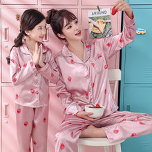 Load image into Gallery viewer, Satin Family Pajamas Sets