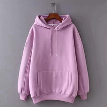 Load image into Gallery viewer, Hooded Loose Fitted Thick Soft Sweatshirt