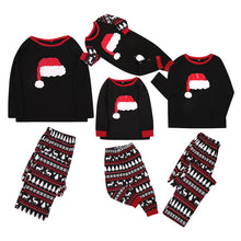Load image into Gallery viewer, Santa Hat Holiday Pajamas Set