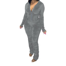 Load image into Gallery viewer, Winter Casual Pleated Jumpsuit