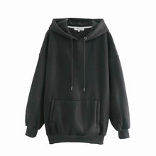 Load image into Gallery viewer, Hooded Loose Fitted Thick Soft Sweatshirt