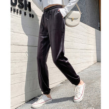 Load image into Gallery viewer, Velour Casual Warm Trousers