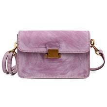 Load image into Gallery viewer, Leather Squared Tie Dyed Handbags