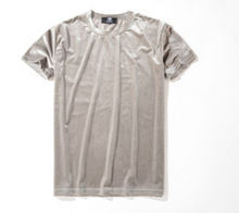 Load image into Gallery viewer, Velour Short-Sleeved T-shirt