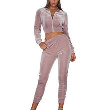 Load image into Gallery viewer, Shimmery Casual Jogger Set