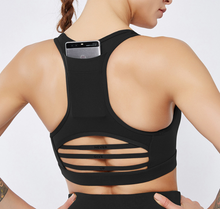 Load image into Gallery viewer, Back Pocket Sports Bra