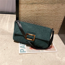 Load image into Gallery viewer, Corduroy Shoulder Bag