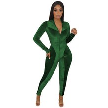 Load image into Gallery viewer, Velour Body Shaping Jumpsuit