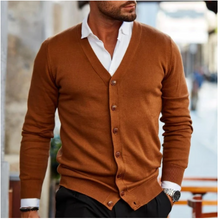 Load image into Gallery viewer, V-neck Cashmere Cardigan