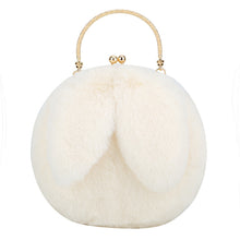 Load image into Gallery viewer, Plush Bunny Ear Handbag