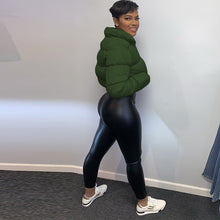 Load image into Gallery viewer, Down Jacket with Adjustable Elastic Hem