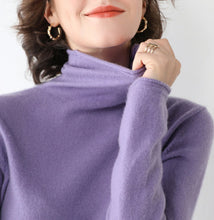 Load image into Gallery viewer, Turtleneck Cashmere Sweater