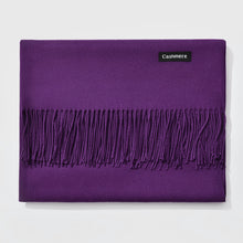 Load image into Gallery viewer, Fringed Plush Cashmere Scarves