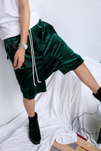 Load image into Gallery viewer, Velour Relaxed Athletic Shorts