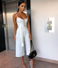 Load image into Gallery viewer, Button Accented Jumpsuit