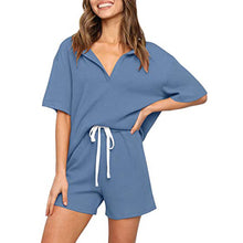 Load image into Gallery viewer, Casual Short Romper Set