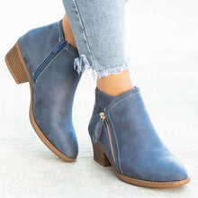 Load image into Gallery viewer, Suede Ankle Boots