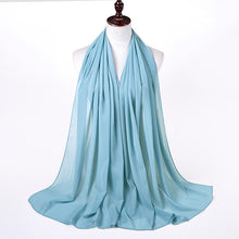 Load image into Gallery viewer, Chiffon Solid Color Scarves