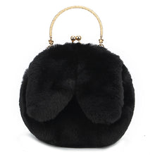 Load image into Gallery viewer, Plush Bunny Ear Handbag