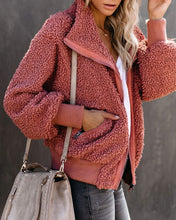 Load image into Gallery viewer, Lamb velvet zip casual jacket