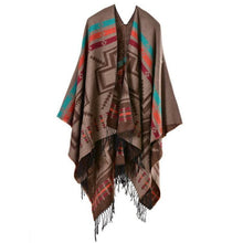 Load image into Gallery viewer, Split Shawl Scarf