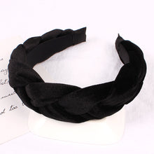 Load image into Gallery viewer, Braided Velvet Headband