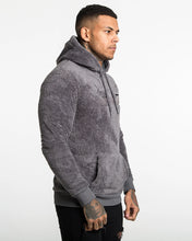 Load image into Gallery viewer, Warm Velour Hooded Shirt