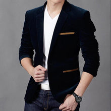 Load image into Gallery viewer, Piped Pockets Corduroy Jacket