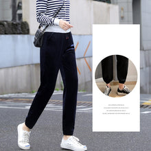 Load image into Gallery viewer, Velour Casual Warm Trousers