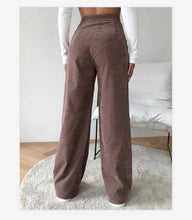 Load image into Gallery viewer, Casual Corduroy Wide-leg Pants