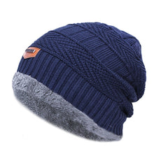 Load image into Gallery viewer, Plush Lined Beanie Cap
