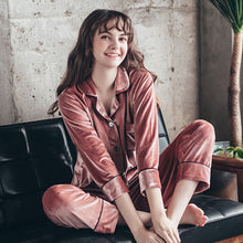 Load image into Gallery viewer, Velour Couples Pajamas