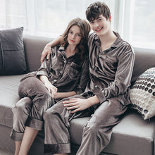 Load image into Gallery viewer, Velour Couples Pajamas