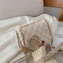 Load image into Gallery viewer, Plush Messenger Shoulder Bag
