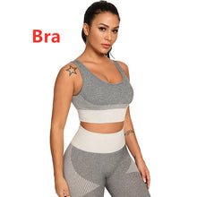 Load image into Gallery viewer, Yoga Set 2 Piece Women Tracksuit Fitness Suit Bra