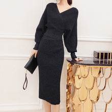 Load image into Gallery viewer, Two- PC Sweater with Long Slim Skirt
