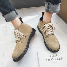 Load image into Gallery viewer, Suede Casual Laced Boots