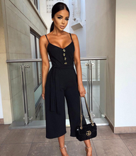 Load image into Gallery viewer, Button Accented Jumpsuit