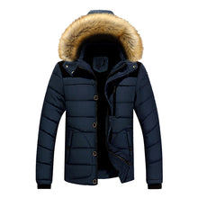 Load image into Gallery viewer, Thick Hooded & Fur Collar Padded Jacket