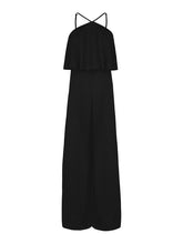 Load image into Gallery viewer, Pleated Halter Relaxed Fit Jumpsuit