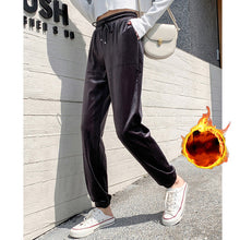 Load image into Gallery viewer, Velour Casual Warm Trousers