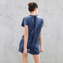 Load image into Gallery viewer, Velour Relaxed Short Set