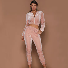 Load image into Gallery viewer, Shimmery Casual Jogger Set