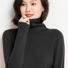 Load image into Gallery viewer, Turtleneck Cashmere Sweater
