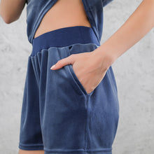Load image into Gallery viewer, Velour Relaxed Short Set