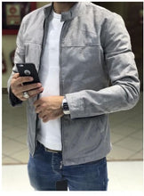 Load image into Gallery viewer, Velour Zippered Jacket