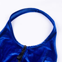 Load image into Gallery viewer, Fitted Velvet Jumpsuit